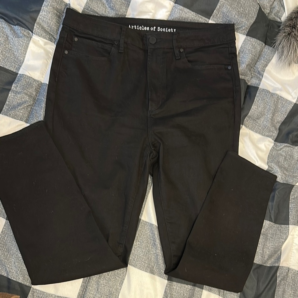 Articles Of Society Black Skinny Jeans